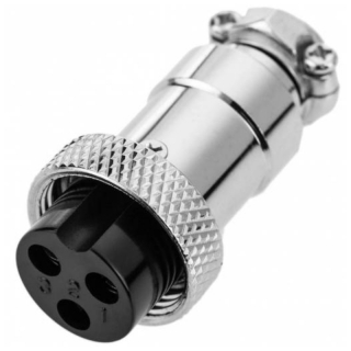 Konektor GX16-3 (SAMICE - na kabel)